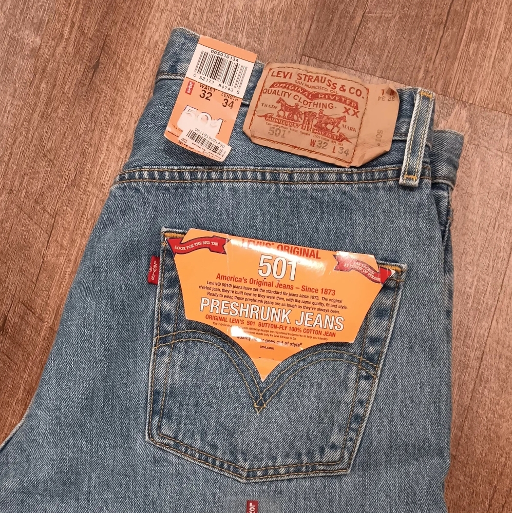 Levi 501 vintage men's jeans 32 x 34